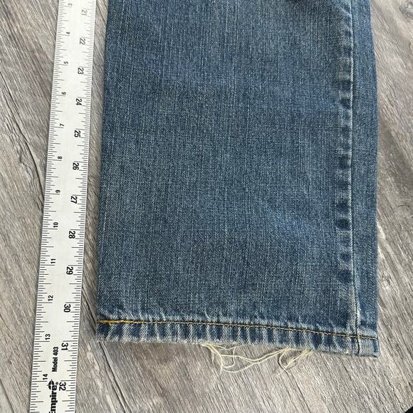 Vintage Y2k Levis 550 Red Tab‎ Womens 34x31 Blue Relaxed Tapered Denim Jeans - Picture 7 of 15